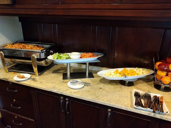 Sheraton Herndon Dulles Airport Club Lounge Evening Snacks