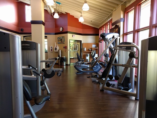 Sheraton Roanoke gym