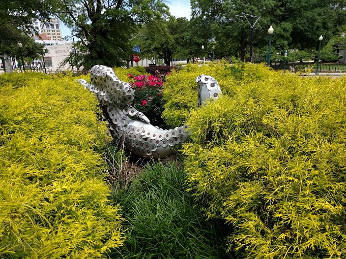 BB&T Building mermaid