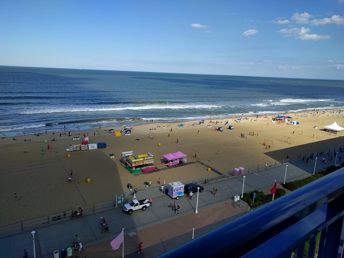 Hyatt House Virginia Beach Balcony view