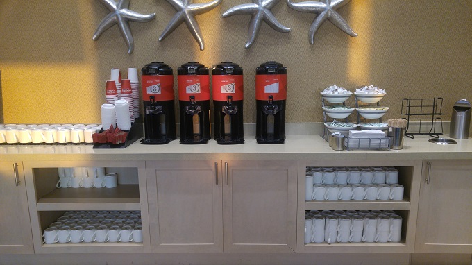 Hyatt House Virginia Beach Coffee station