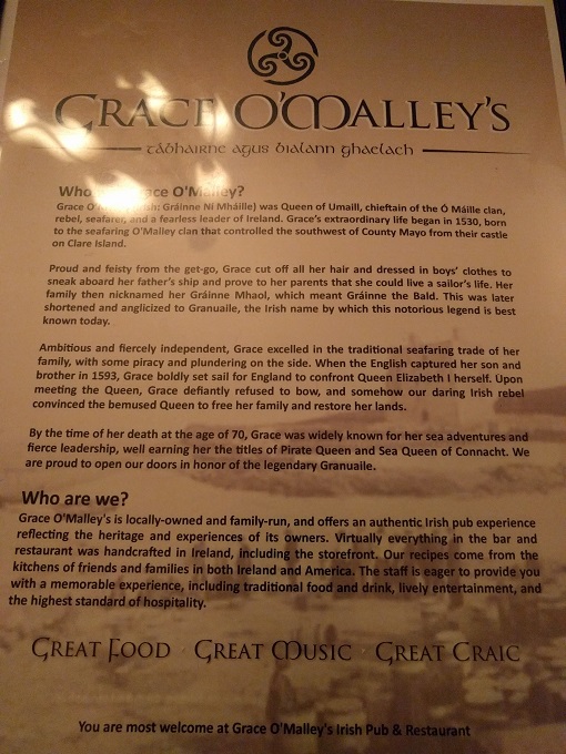 Story of Grace O'Malley