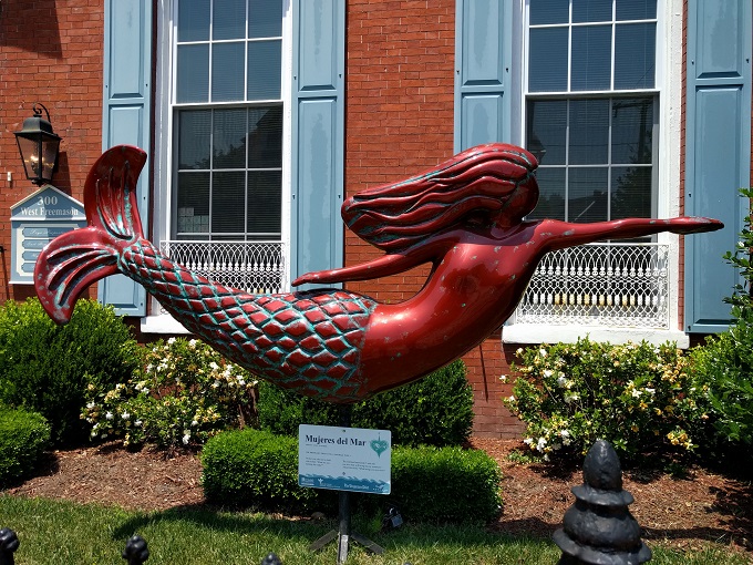 Yarmouth St & Freemason St mermaid