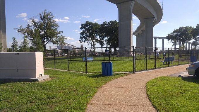 24 - There are two enclosed dog parks - one for larger dogs and one for small dogs