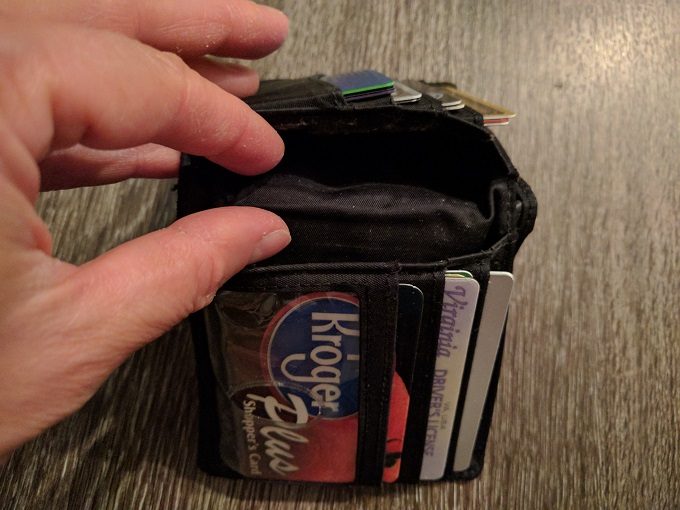 Big Skinny Wallet - space for additional cards