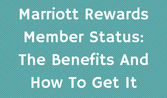 Marriott Rewards Member Status