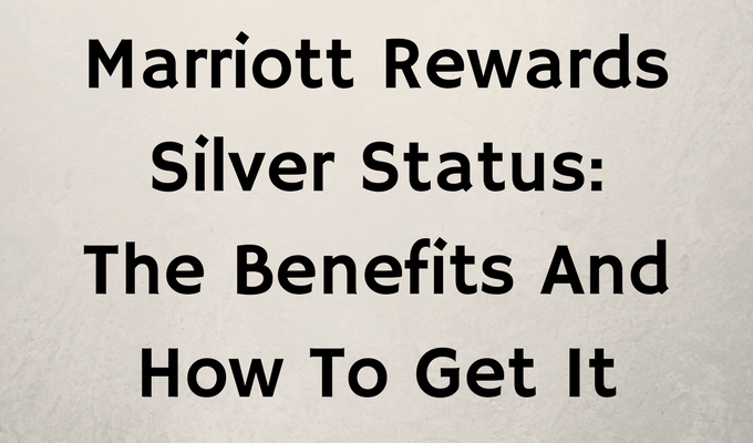 Marriott Rewards Silver Status