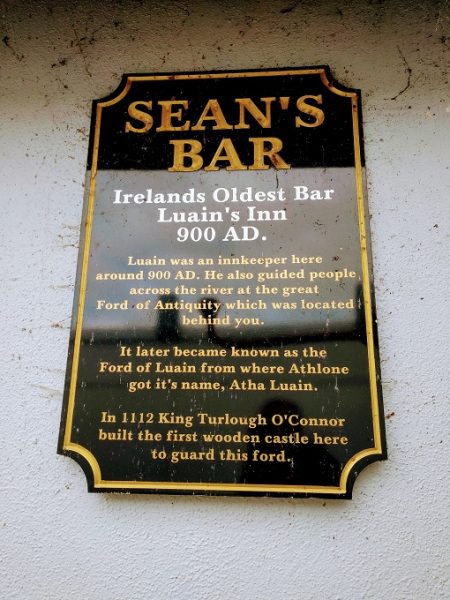 Sean's Bar, Athlone