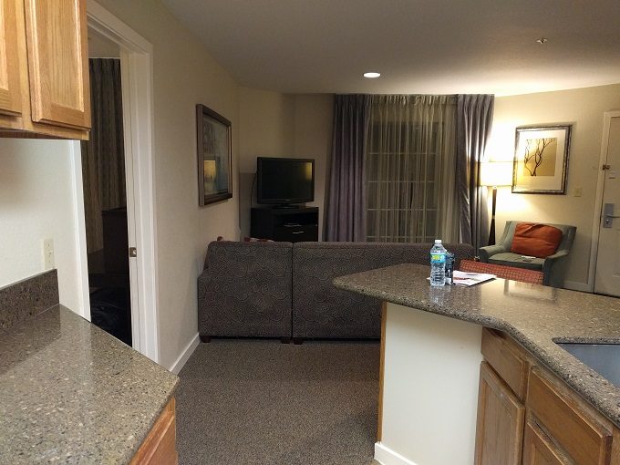 Staybridge Suites Herndon Dulles open plan layout