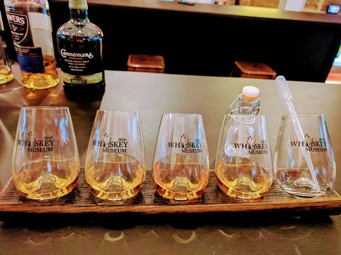 Irish Whiskey Museum, Dublin - blending session