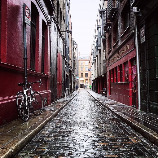 Street in Dublin, Ireland