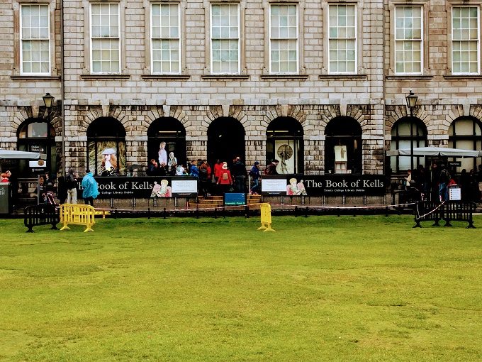 The Book of Kells at Trinity College, Dublin