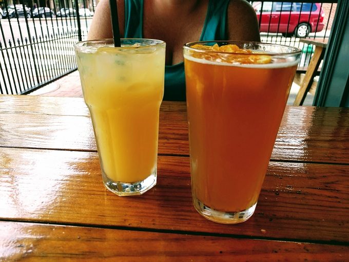 Longboards, Portsmouth VA - margarita and Blue Moon