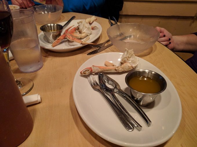 Snow crab legs