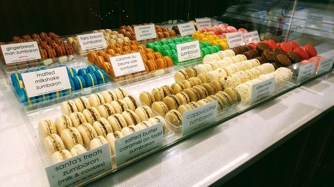 Macarons at Zumbo's Patisserie