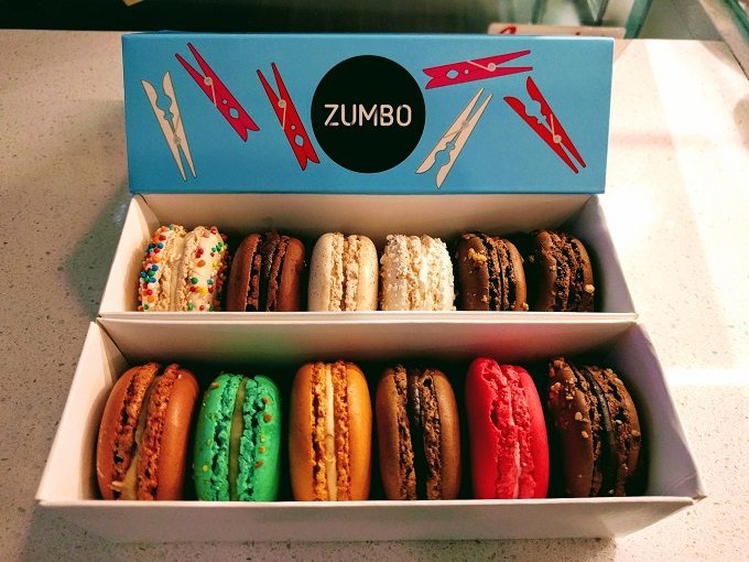 Our macarons from Zumbo's