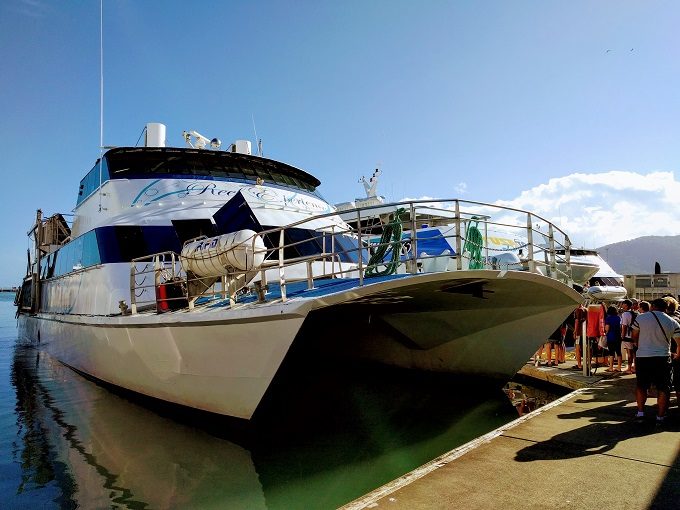 Reef Experience catamaran