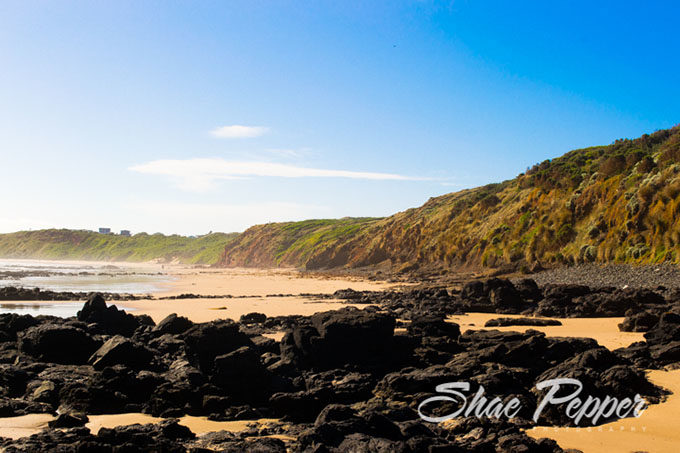 Rock pools on Phillip Island