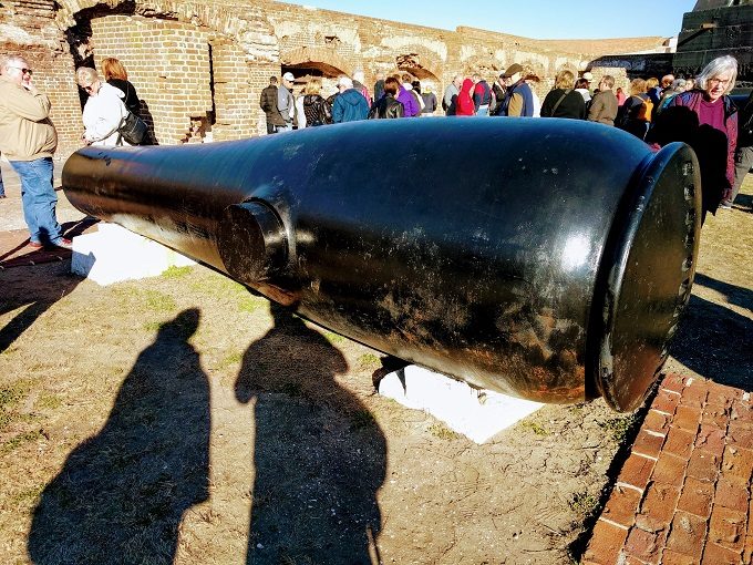 15-Inch Rodman cannon