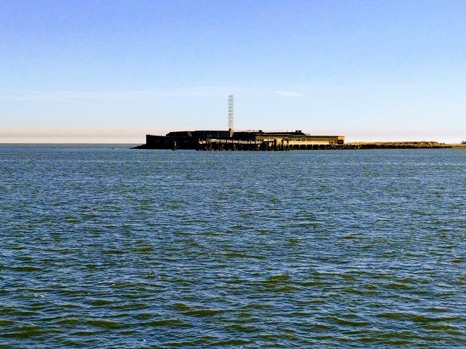 Approaching Fort Sumter