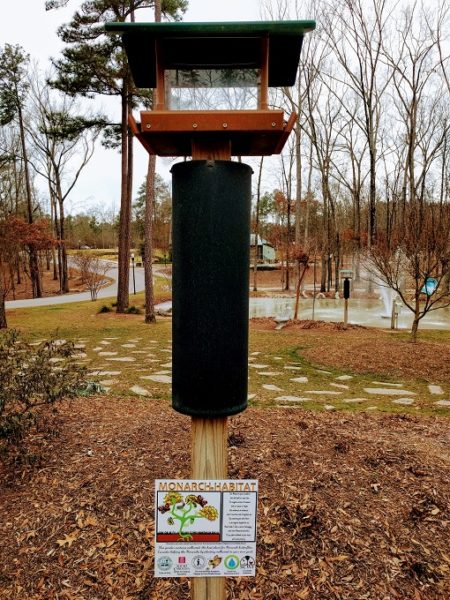 Irmo Community Park monarch habitat