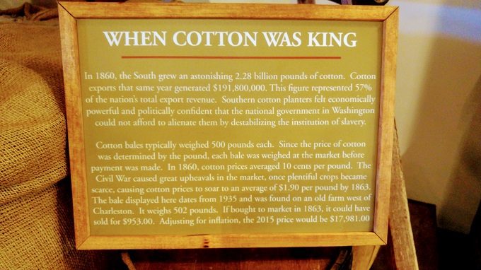 That's some expensive cotton