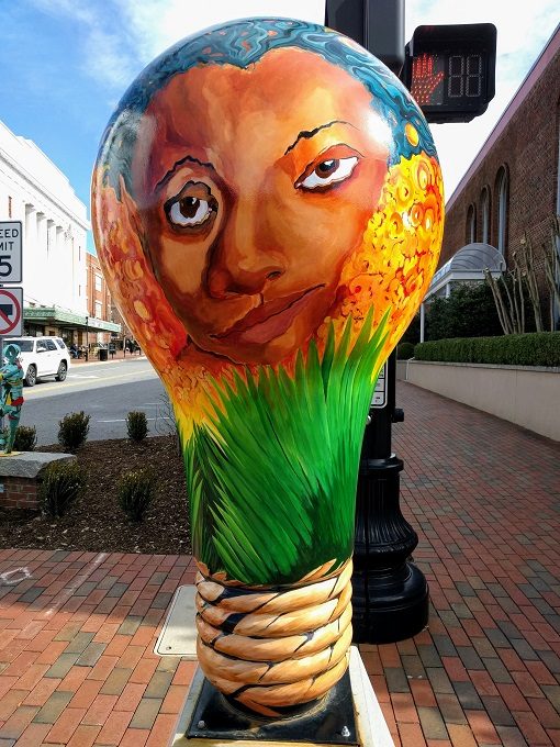 Lighten Up Spartanburg Mawu Sun-Light by Annette Giaco