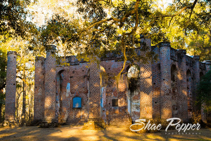 Old Sheldon Church Ruins, Beaufort SC