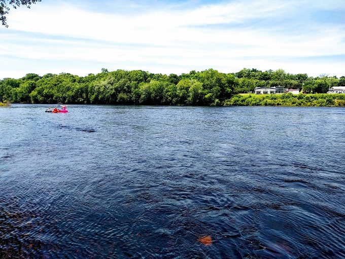 Launching on to the Chippewa River