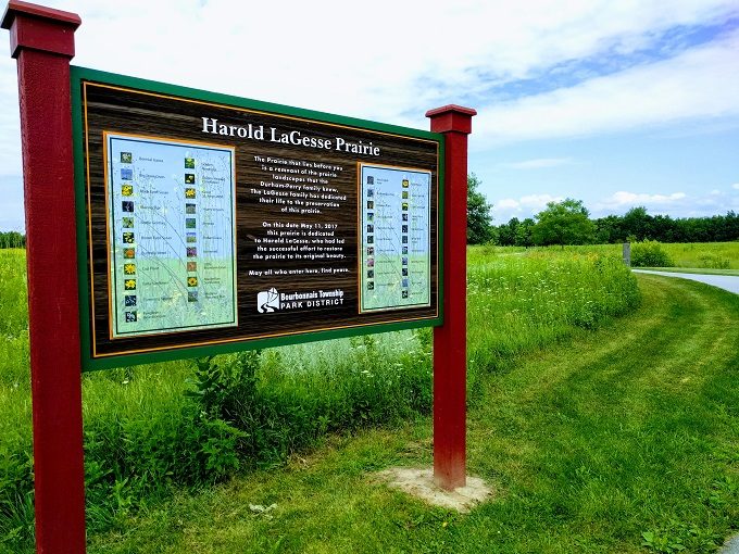 Harold LeGesse Prairie, Perry Farm Park, Bradley IL