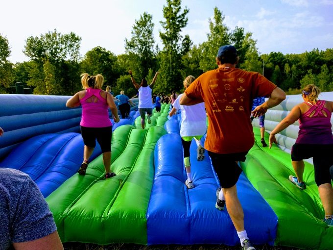 Insane Inflatable 5k Grand Rapids MI - Obstacle 3