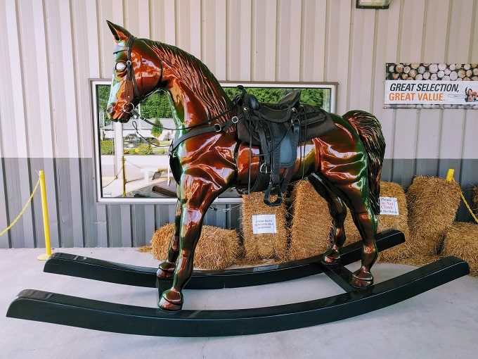 Giant rocking horse, Casey IL