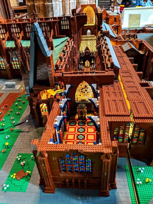 Lego Chester Cathedral