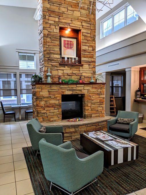 Residence Inn Paducah, Kentucky - Lobby fireplace