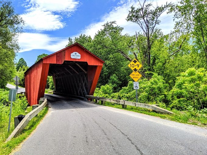 Cooley Covered Bridge in Pittsford, Vermont