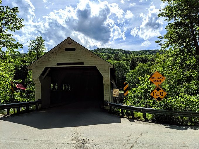 West Dummerston Covered Bridge in Dummerston, Vermont