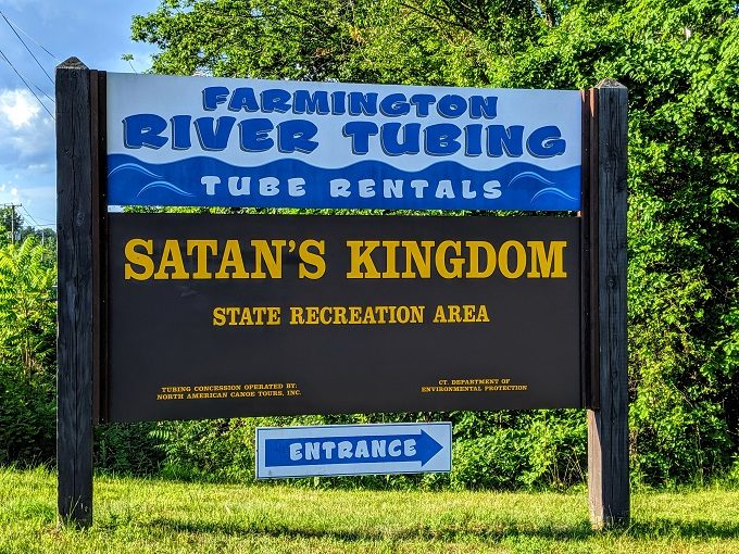 Farmington River Tubing entrance