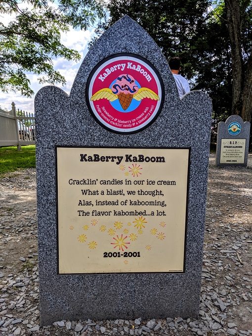 Ben & Jerry's Flavor Graveyard - KaBerry KaBoom