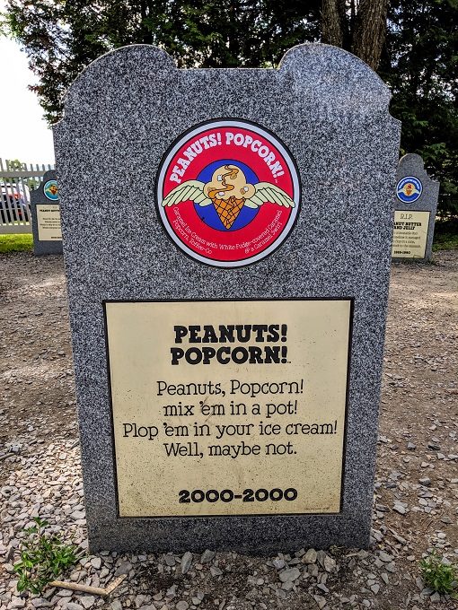 Ben & Jerry's Flavor Graveyard - Peanuts! Popcorn!