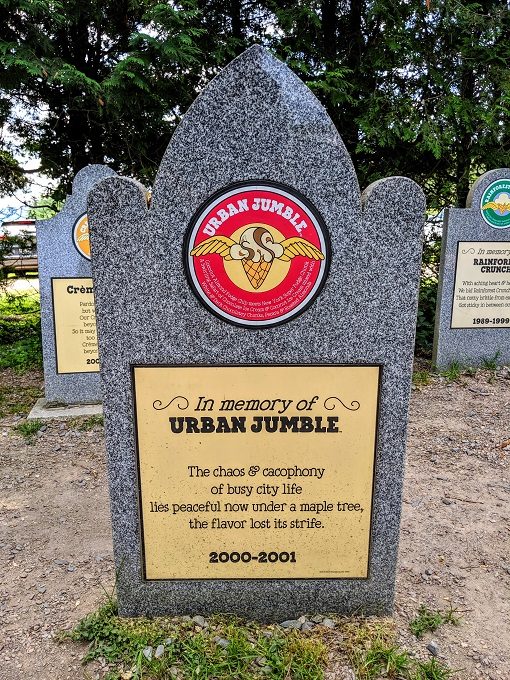Ben & Jerry's Flavor Graveyard - Urban Jumble