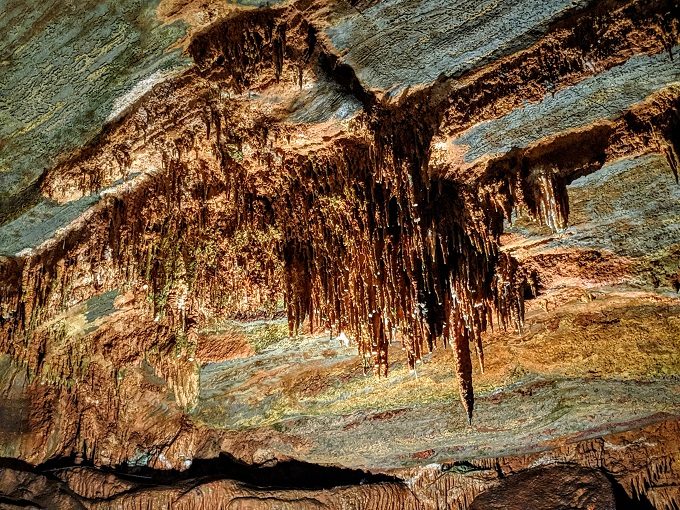 Grand Caverns, Virginia - New York stalactite formation