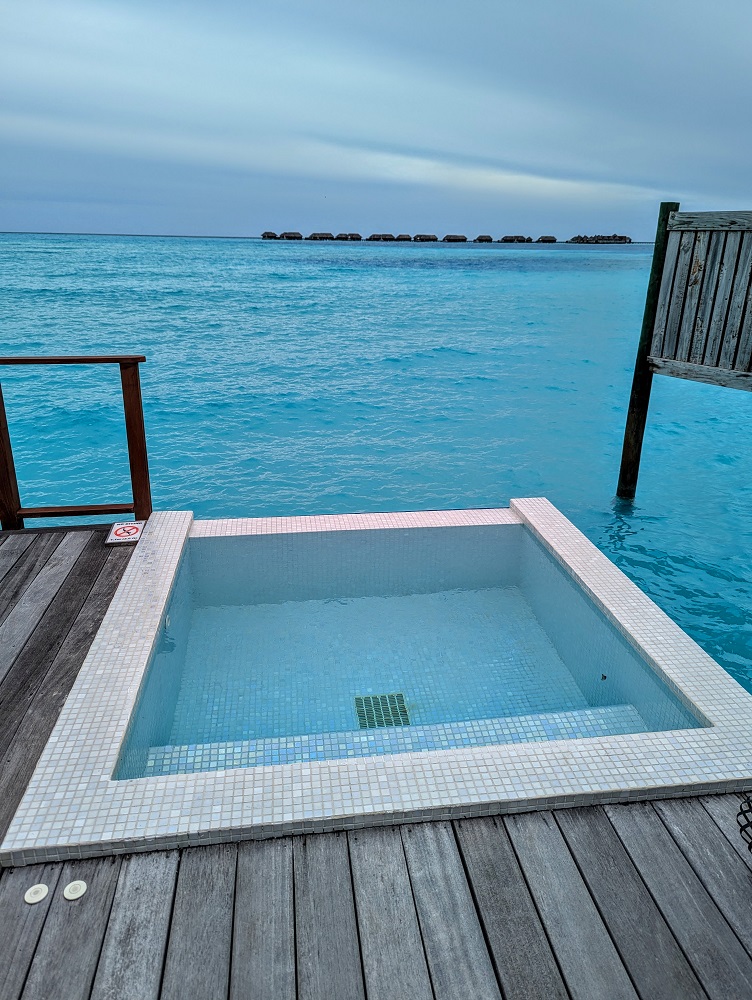 Conrad Maldives Rangali Island Sunrise Water Villa Plunge Pool No