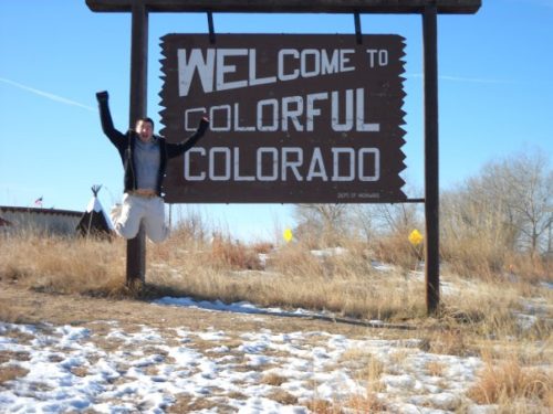 Welcome To Colorful Colorado Sign