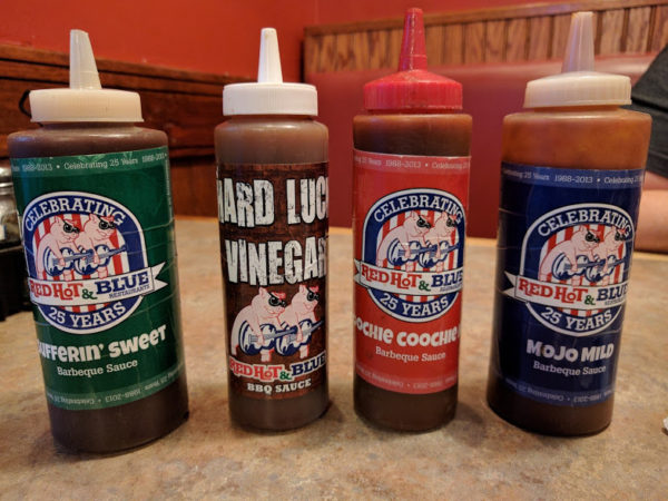 Red Hot & Blue BBQ Sauce Options