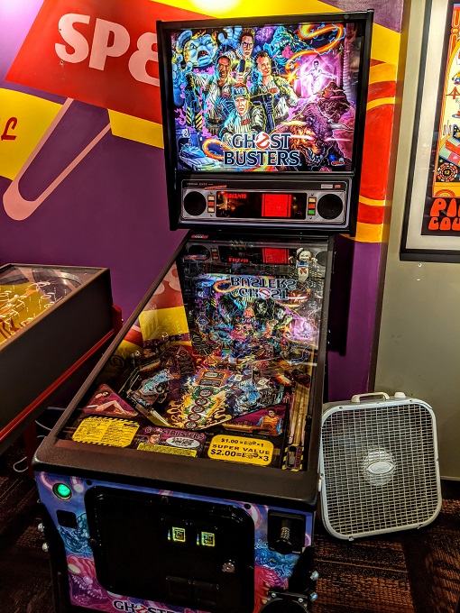 Ghostbusters pinball machine