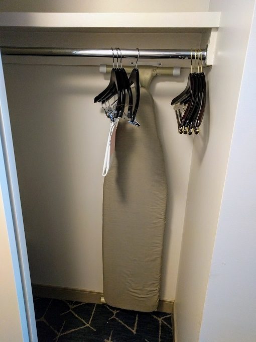 Closet - ironing board