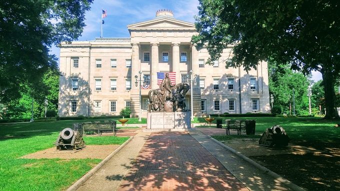 Raleigh NC State Capitol building