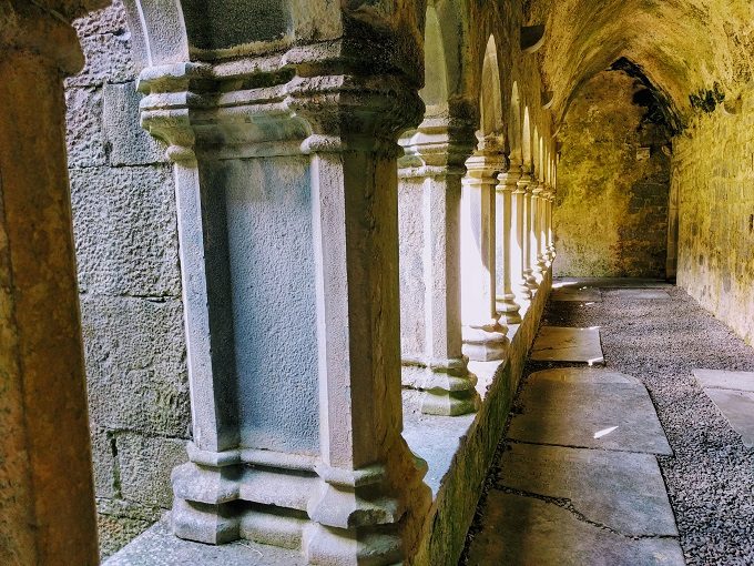 10 - Quin Abbey cloisters