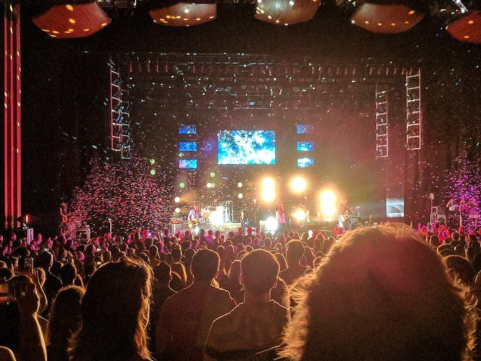 Switchfoot performing Float at the Wolf Trap