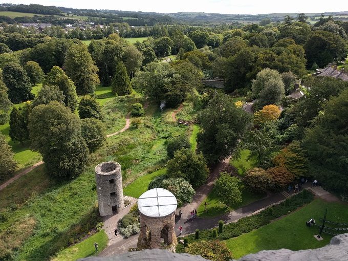 View from the top of Blarney Castle